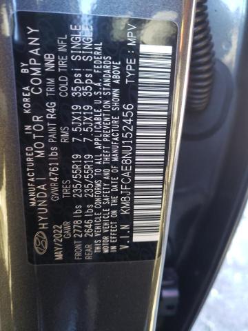 2022 HYUNDAI TUCSON N L KM8JFCAE8NU152456