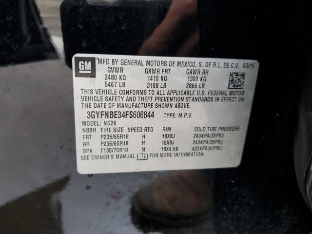 2015 CADILLAC SRX LUXURY - 3GYFNBE34FS606844