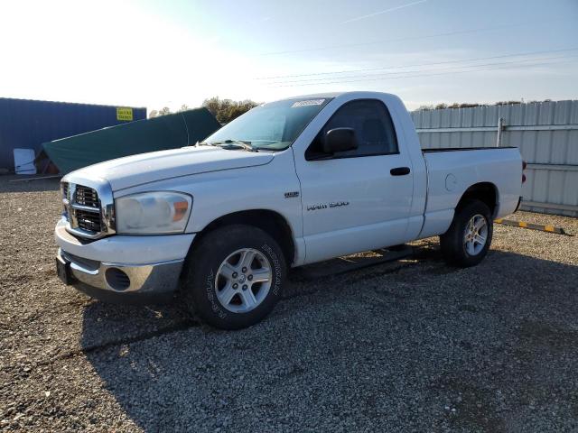Salvage cars for sale from Copart Anderson, CA: 2007 Dodge RAM 1500 S