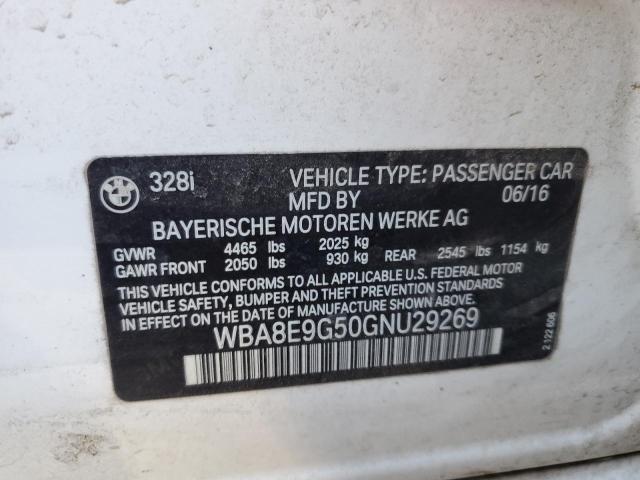WBA8E9G50GNU29269 BMW 3 Series