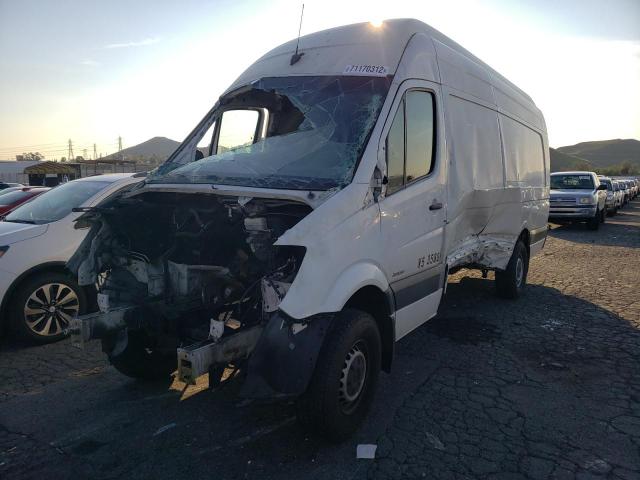Salvage cars for sale from Copart Colton, CA: 2015 Mercedes-Benz Sprinter 2