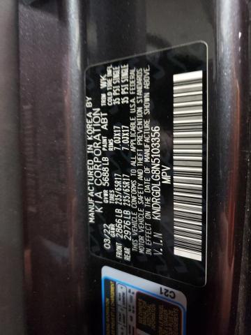 2022 KIA SORENTO S - KNDRGDLG8N5103356
