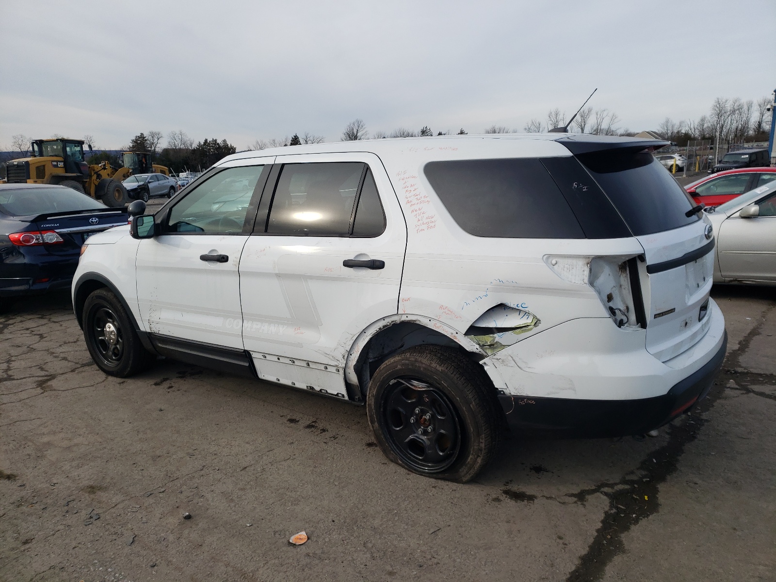 1FM5K8AR1EGB95886 2014 Ford Explorer Police Interceptor