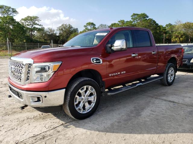 Salvage cars for sale from Copart Fort Pierce, FL: 2016 Nissan Titan XD S