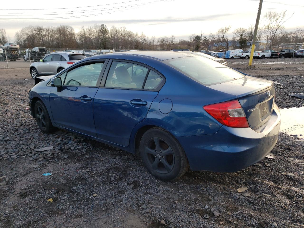 2012 Honda Civic Lx VIN: 19XFB2F54CE302633 Lot: 71235122