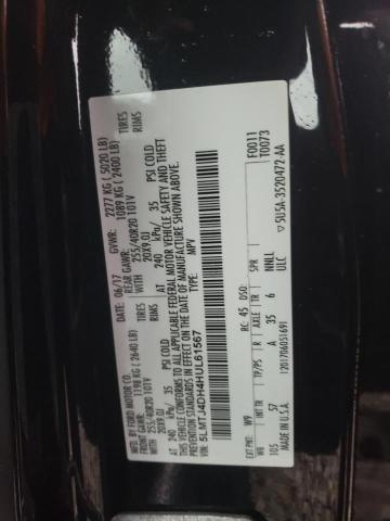 2017 LINCOLN MKC BLACK 5LMTJ4DH4HUL61567