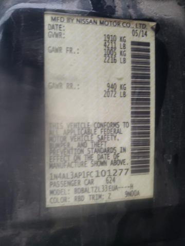 1N4AL3AP1FC101277 Nissan ALTIMA 2.5