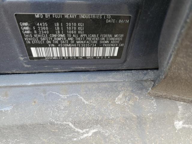 4S3BMBA67E3035734 Subaru Legacy 2.5i
