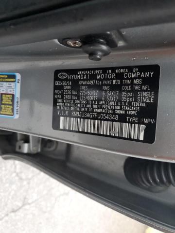 2015 HYUNDAI TUCSON LIM - KM8JU3AG7FU054348