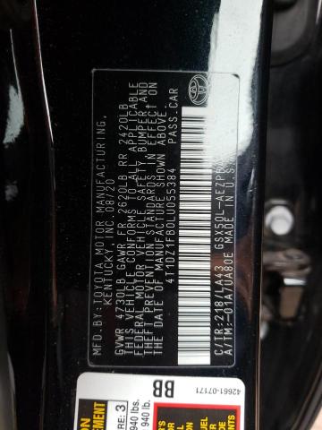 2020 TOYOTA AVALON LIM - 4T1DZ1FB0LU055384