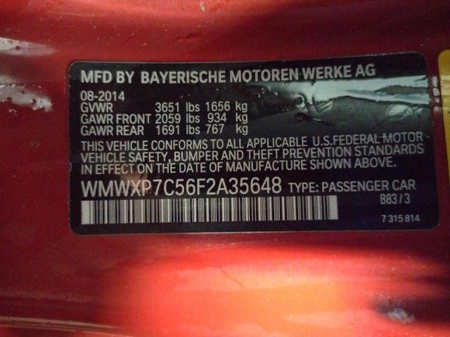 WMWXP7C56F2A35648 Mini Cooper