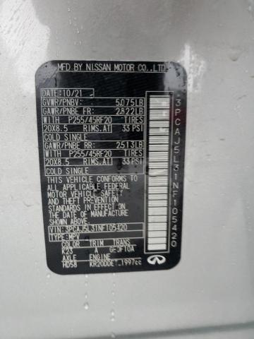 2022 INFINITI QX55 SENSO 3PCAJ5L31NF105420