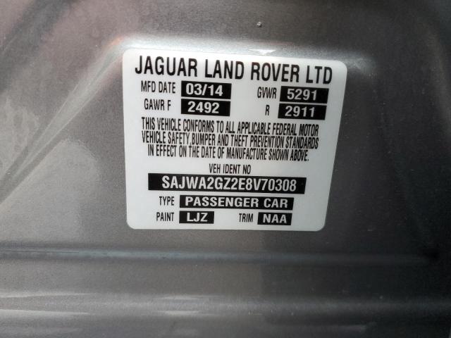 SAJWA2GZ2E8V70308 Jaguar Xjl Portfolio