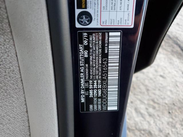 2020 MERCEDES-BENZ S 450 4MAT - WDDUG6EBXLA516543