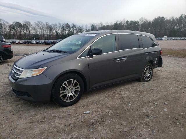 Salvage cars for sale from Copart Charles City, VA: 2012 Honda Odyssey EX