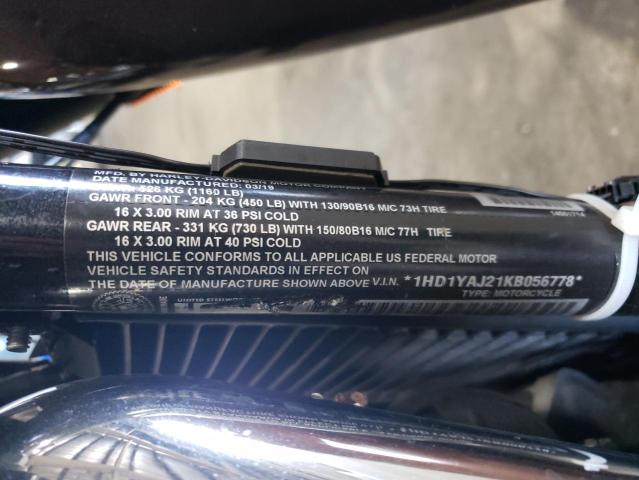 2019 HARLEY-DAVIDSON FLHC 1HD1YAJ21KB056778