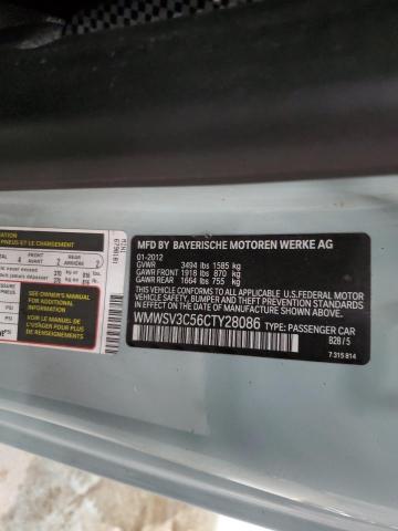 WMWSV3C56CTY28086 Mini COOPER S