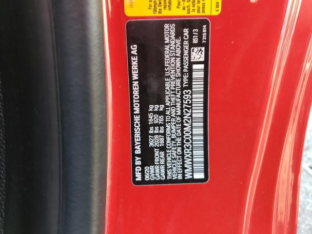 WMWXR3C00M2N27593 Mini Cooper