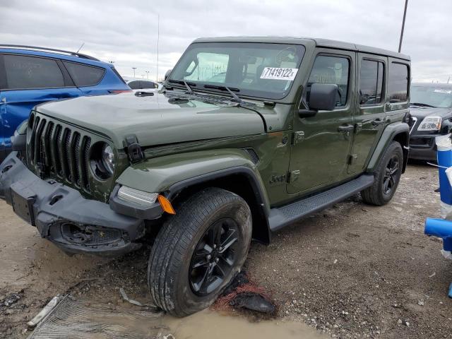 2020 Jeep Wrangler U en venta en Indianapolis, IN
