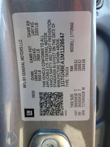 2021 GMC CANYON ELE 1GTG5BEA1M1128647