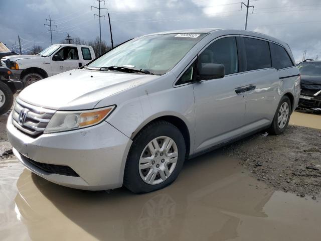 Salvage cars for sale from Copart Columbus, OH: 2012 Honda Odyssey LX