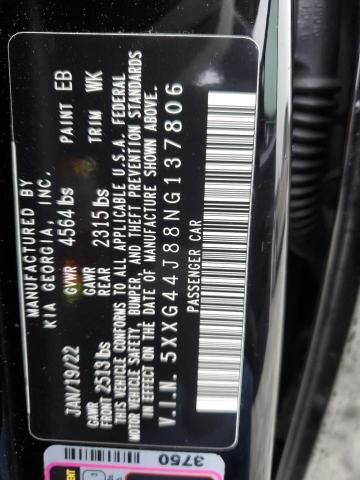 2022 KIA K5 GT - 5XXG44J88NG137806
