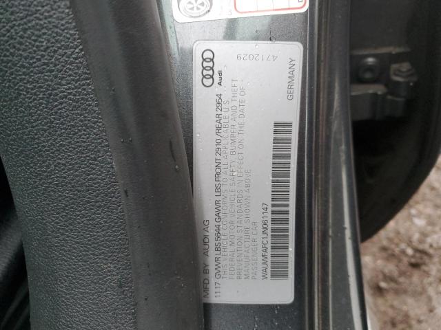 2018 AUDI S7 PREMIUM WAUWFAFC1JN061147