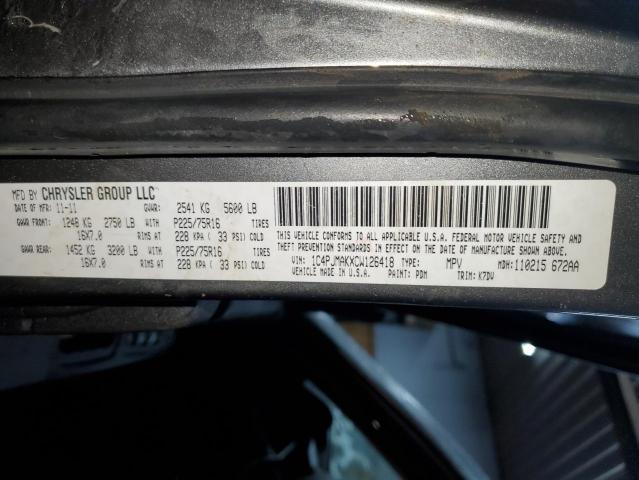 1C4PJMAKXCW126418 2012 Jeep Liberty Sport