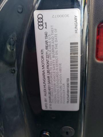 2017 AUDI TT TRUC5AFV6H1006159