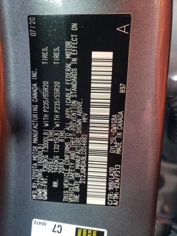 2020 LEXUS RX 450H - 2T2JGMDA9LC054882