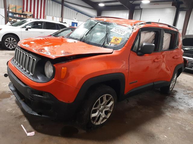 Salvage cars for sale from Copart West Mifflin, PA: 2017 Jeep Renegade S