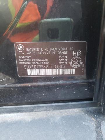 5UXFE43548L034607 BMW X5 3.0I