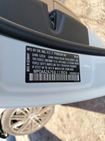 2018 PORSCHE PANAMERA WP0AA2A79JL113924