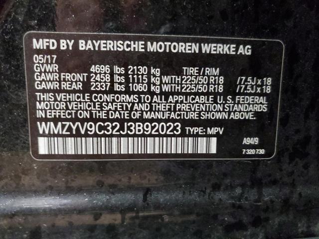 WMZYV9C32J3B92023 Mini Cooper Jcw Countryman All4