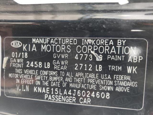 2018 KIA STINGER - KNAE15LA4J6024608