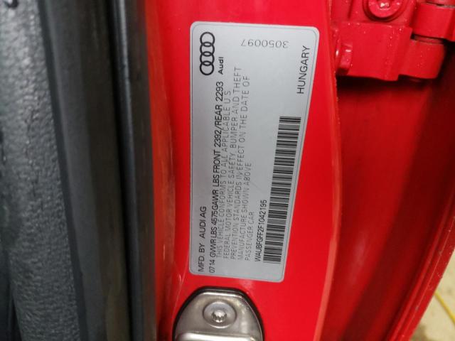 2015 AUDI S3 PREMIUM WAUBFGFF2F1042195