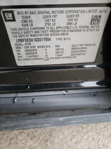 LRBFXESX1GD217894 Buick Envision Premium