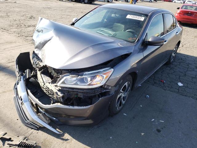 Salvage cars for sale from Copart Colton, CA: 2017 Honda Accord LX