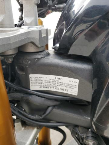 2007 YAMAHA FZ1 S JYARN17Y37A000925