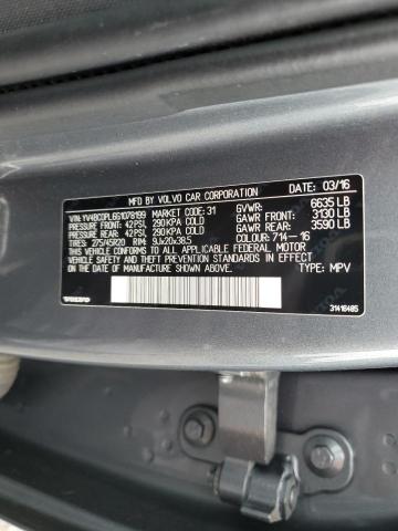 2016 VOLVO XC90 T8 YV4BC0PL6G1078199