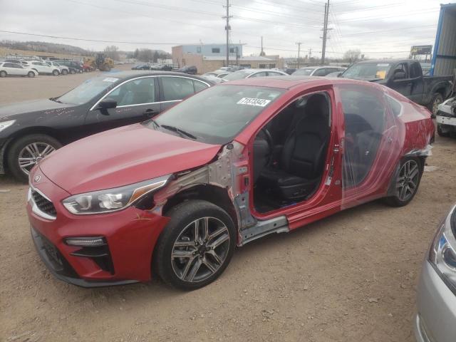 Salvage cars for sale from Copart Colorado Springs, CO: 2021 KIA Forte