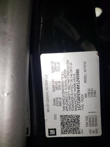 2021 GMC CANYON AT4 1GTG6FEN4M1245985