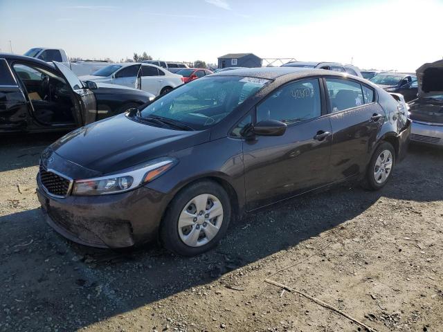 Salvage cars for sale from Copart Antelope, CA: 2018 KIA Forte LX