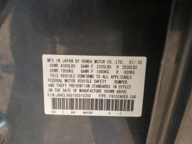 JH4CL96915C010250 Acura TSX