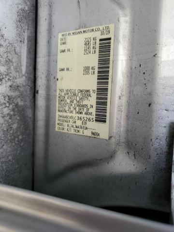 2020 NISSAN MAXIMA SV - 1N4AA6CV0LC365265