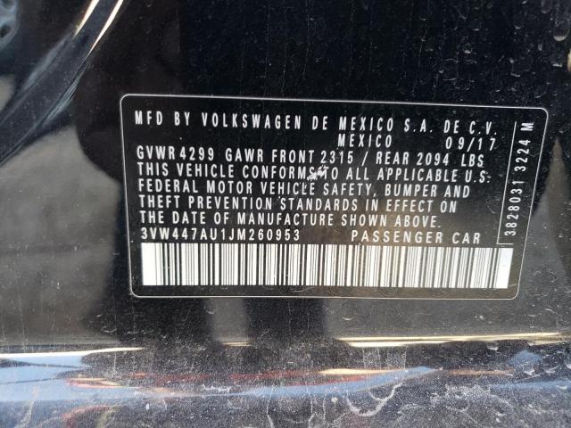 2018 VOLKSWAGEN GTI S/SE - 3VW447AU1JM260953