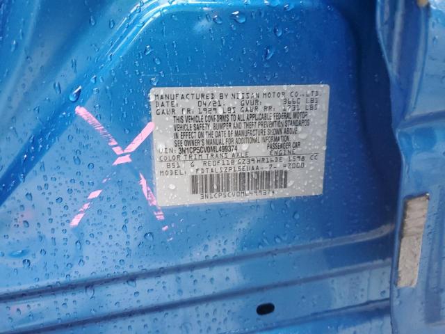 2021 NISSAN KICKS SV - 3N1CP5CV0ML499374