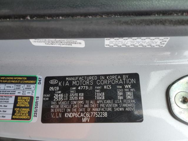 2020 KIA SPORTAGE S - KNDP6CAC6L7752238