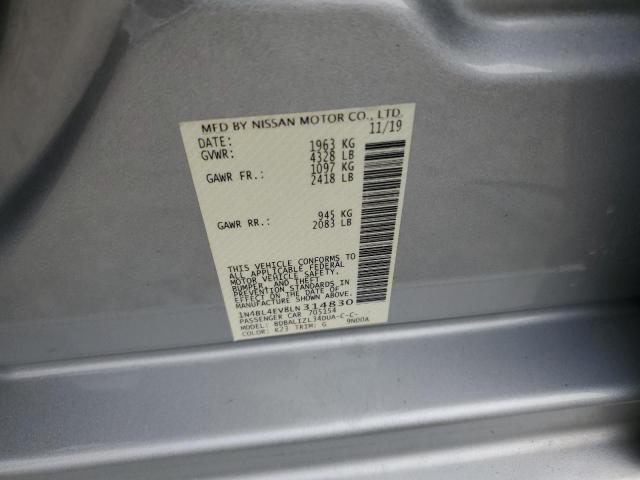 2020 NISSAN ALTIMA SL - 1N4BL4EV8LN314830