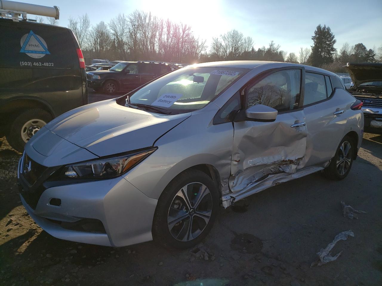 1N4BZ1CP5KC313193 NISSAN LEAF S PLU 2019